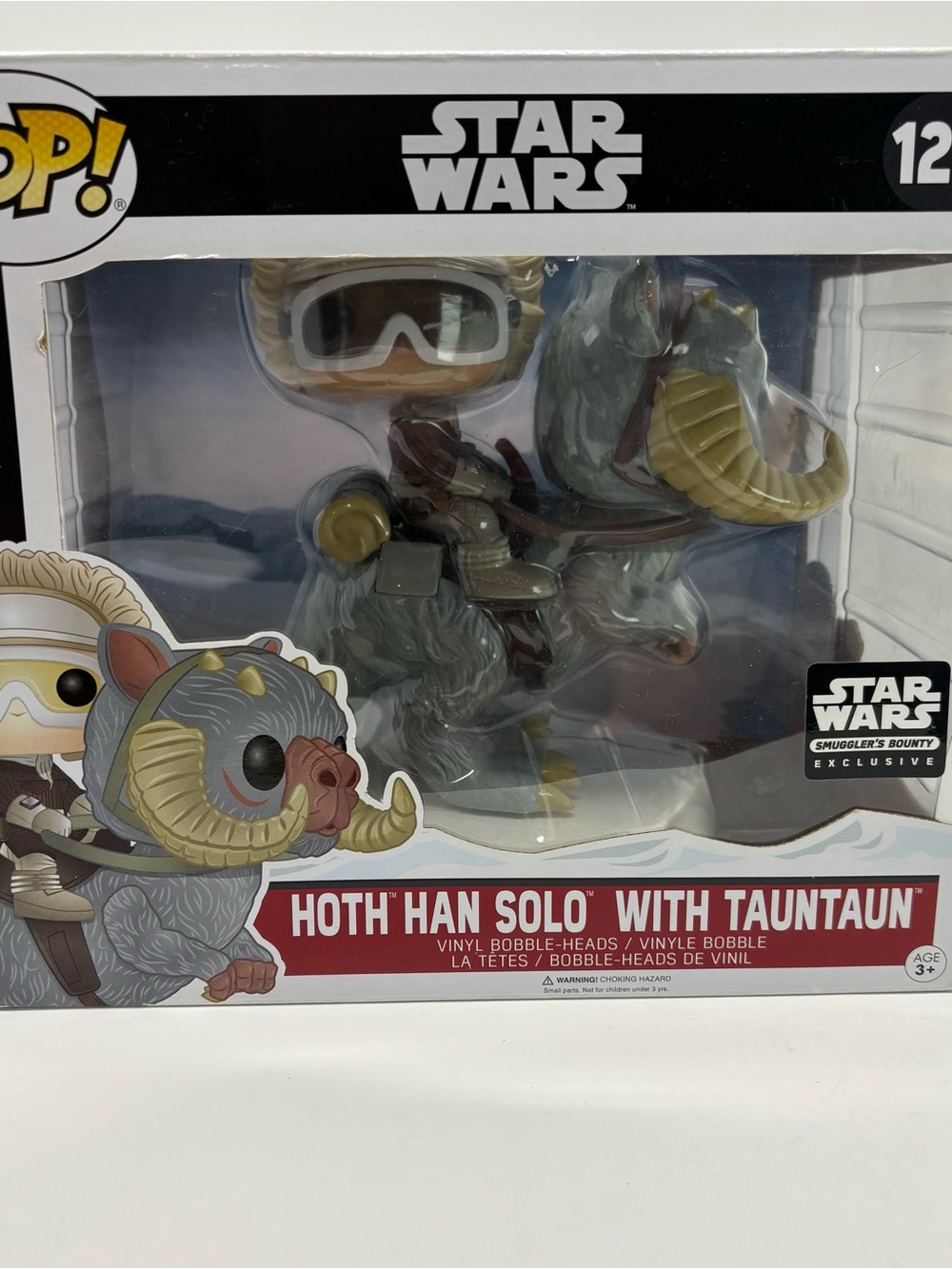 Star Wars Hoth Han Solo with Tauntan #125 Smugglers Bounty Exclusive Funko Pop!